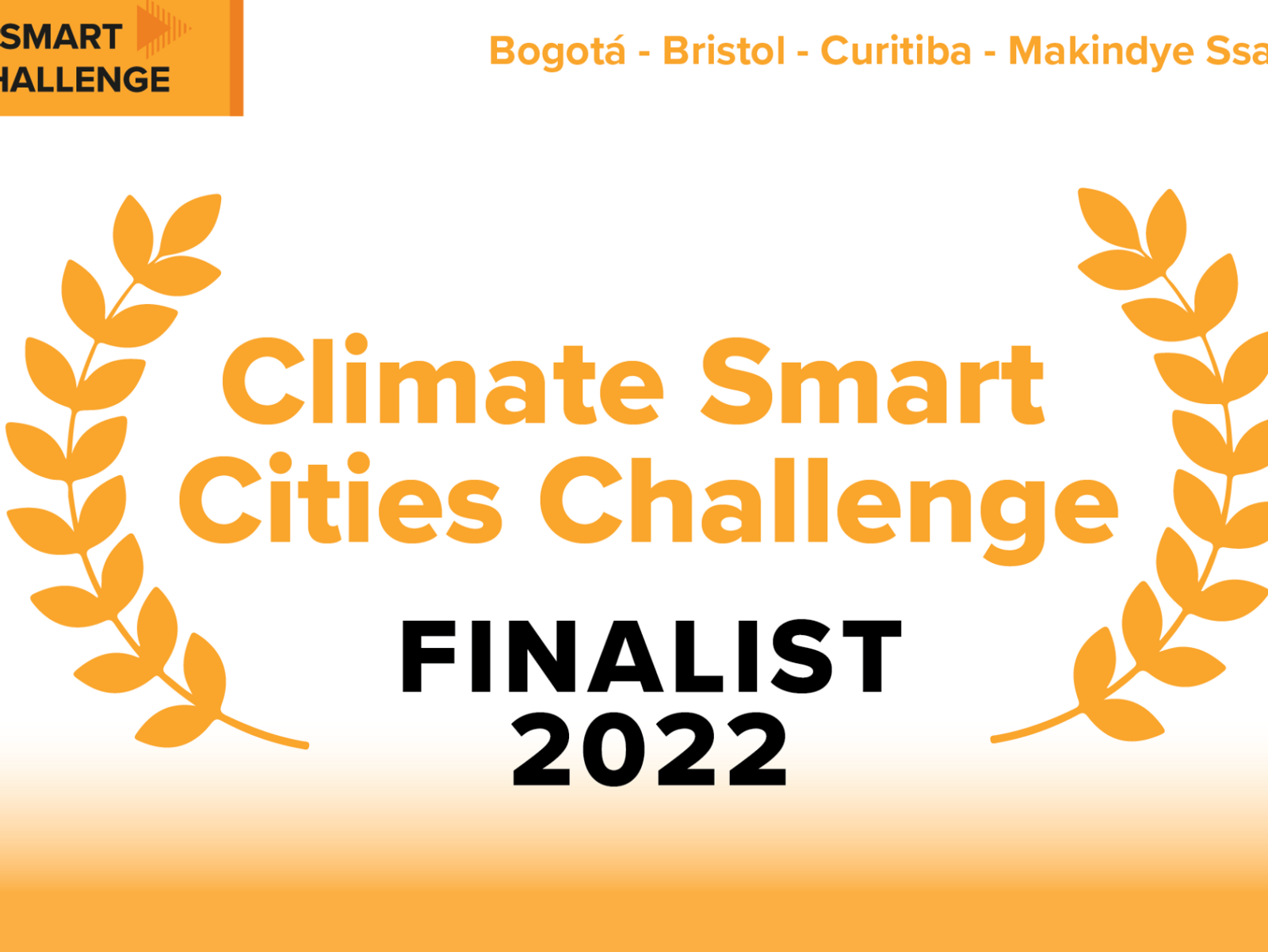 We are super happy to be a  #ClimateSmartCitiesChallenge finalist! 